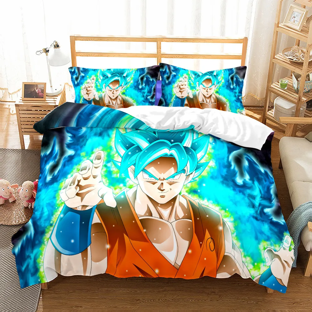 Super Saiyan Son Goku Dragon Ball Movies Anime Japanese Manga Lover Gift  Poster - Trends Bedding