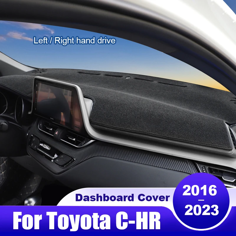 Чехол для приборной панели автомобиля Toyota C-HR C HR CH R 2016 2017 2018 2019 2020 2021 2022 2023