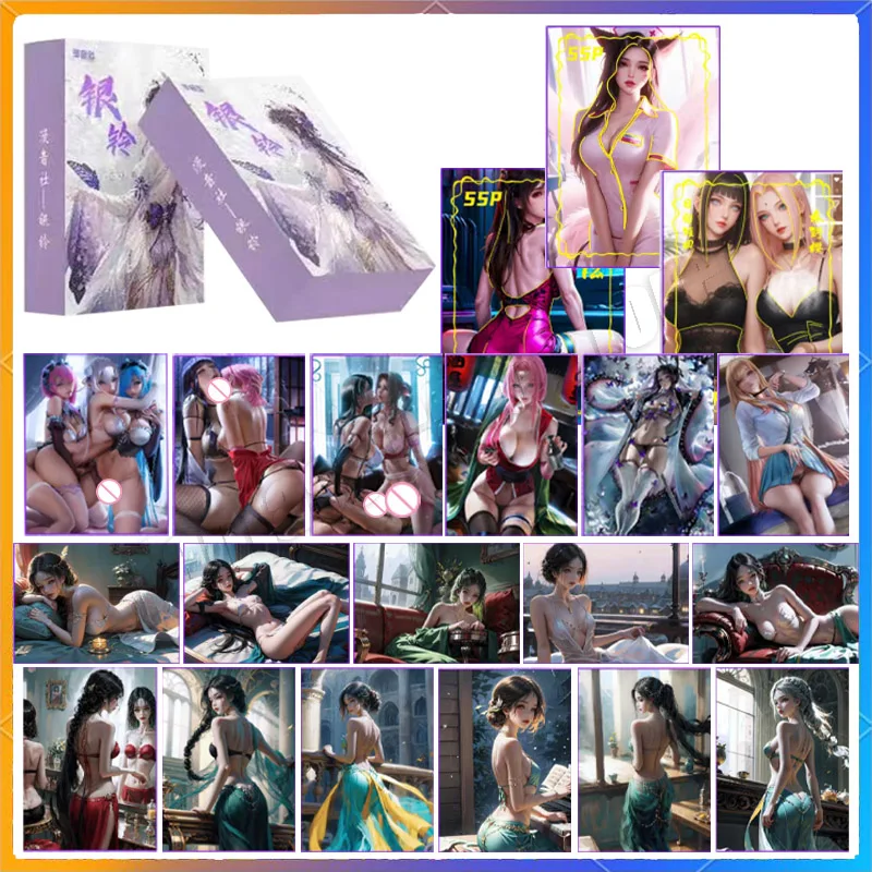 

Limited Sale New Style Sexy Card ACG Goddess Story Bikini Nudity Big Boobs Sexy Wife Card Collection Blind Box Voice Card Gift