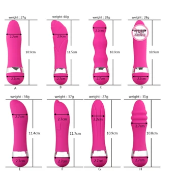 Vibrators Sex Toys Mini Multi-speed G Spot Vagina Dildo Vibrator for Women Masturbator toys Clitoris Anal Butt Plug Dropshipping 5