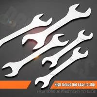 3pcs Hi-Spec Thin Open End Wrench Set Ultra-thin Flat wrench Tool Multi-Function double-end fixed open-end wrench Repair tools 2