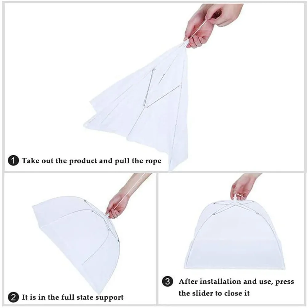 Prevent Flies Vegetables Hood Multifunctional Food Cover Table Cover Foldable Insect For Home food cover,table cover,fresh keeping cover,microwave cover,preservation cover,bowl cover