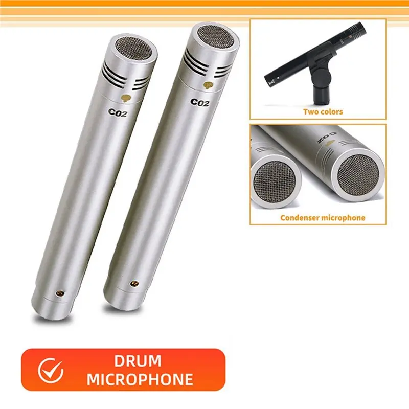 ABZZ-마이크 클립 충격 방지 조절 가능한 마이크 홀더(어댑터 포함), C02용 무선 마이크 클램프 스탠드