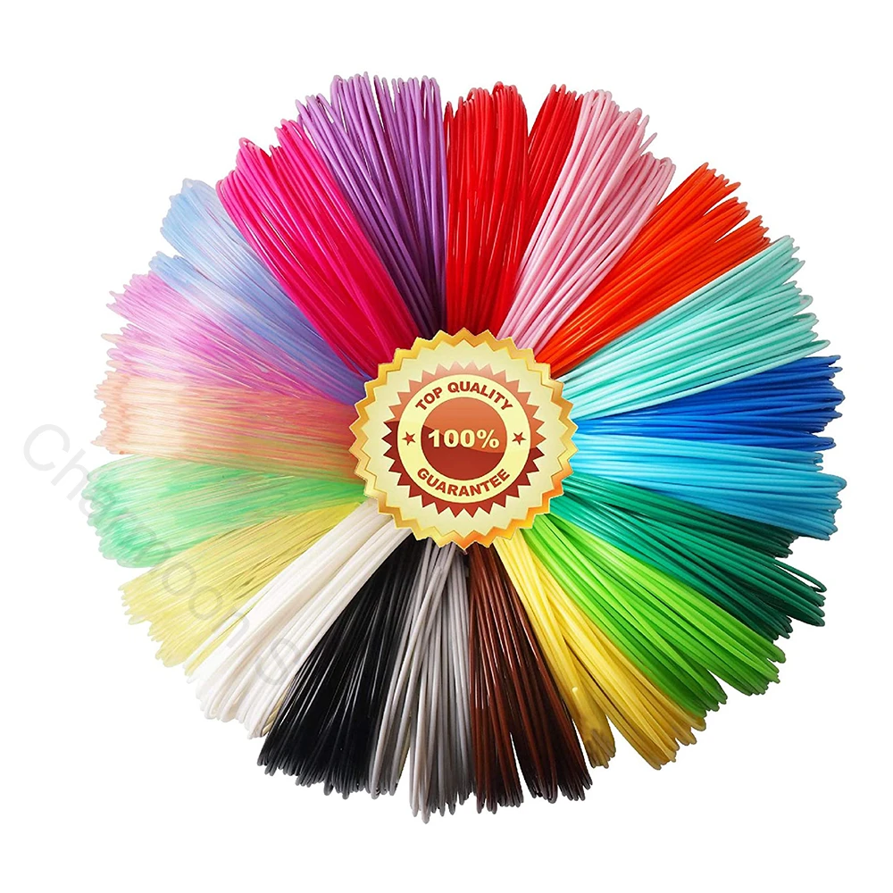Pla 1.75mm Filament Printing Materials Plastic For 3d Printer Extruder Pen Accessories 10 Meter Black White Red Colorful Rainbow
