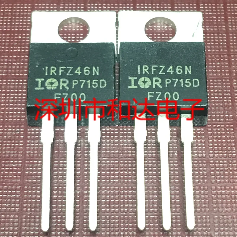 

5PCS-10PCS IRFZ46N TO-220 55V 53A ORIGINAL STOCK NEW