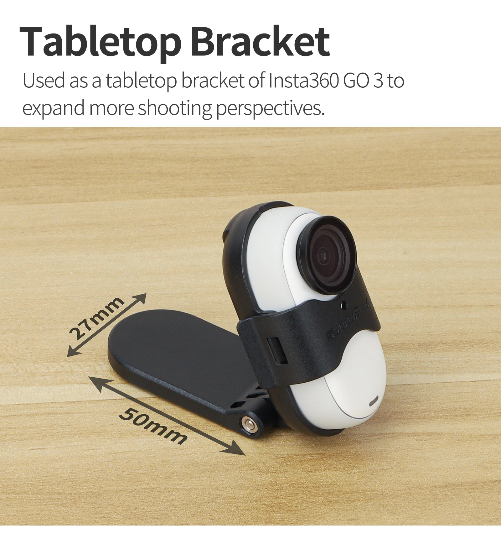 Support magnétique Insta360 GO 3S/GO 3 - POV mains libres