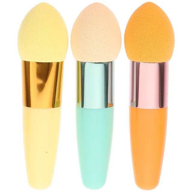 Makeup Sponge Set (3 Pieces) – Even Application of Foundation, Concealer and Powder | Professional Finish