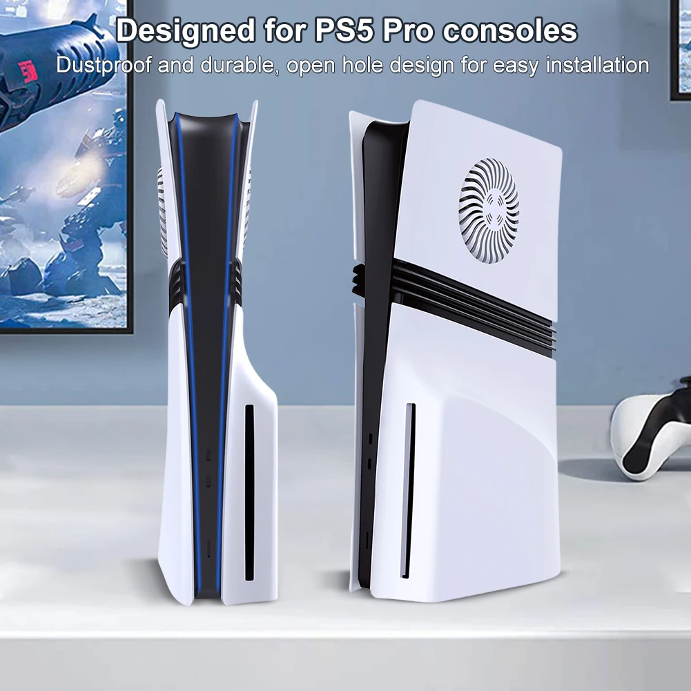 Enhanced Protective ABS Hard Shell Console Cover with Cooling Vents
