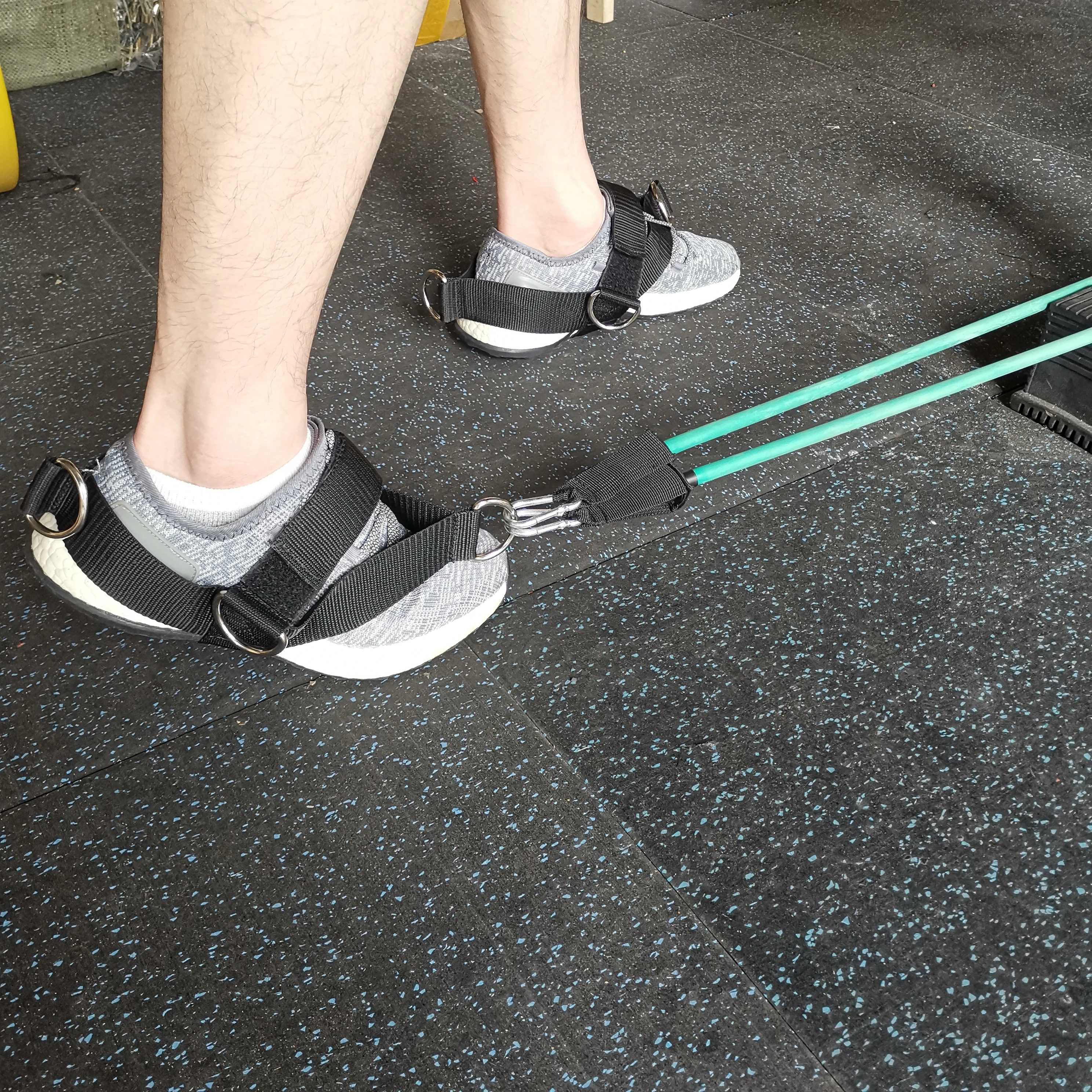 Fitness Ankle Straps Glute Kickback Leg Exercise Abductors Resistance for Cable Machines 2 PCS