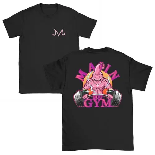 【※。】タンクトップBKL　MAJIN GYM+Cookie's Gym Majin Buu Gym Shorts – Dragon Ball Anime Workout Shorts for