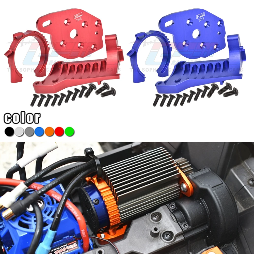 GPM Metal Aluminum Alloy 7075 Motor Mounts 8960 For Traxxas 1/10 MAXX W/WIDEMAXX V2 2.0 4WD 4S RC Car Monster Truck