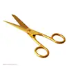Golden Stainless Steel Sewing Scissors, Embroidery Tailor Scissors, Fabric Cutting, DIY, Stationery Accessories 5