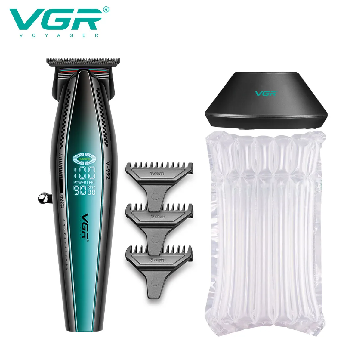 VGR ماكينة حلاقة الشعر رجال ماكينة قص الشعر ماكينة...