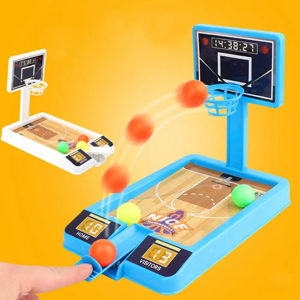 Board Game Children's Educational Toy Relieve Boredom Entertainment Mini Intelligence Desktop Basketball Stand Toy School Toys батут hasttings air game basketball 2 44 м