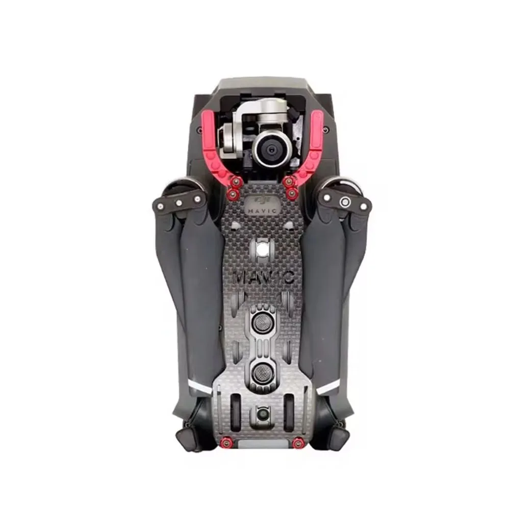 Kit de protection anti-collision pour DJI Mavic Pro avec coque carbone et support cardan alu