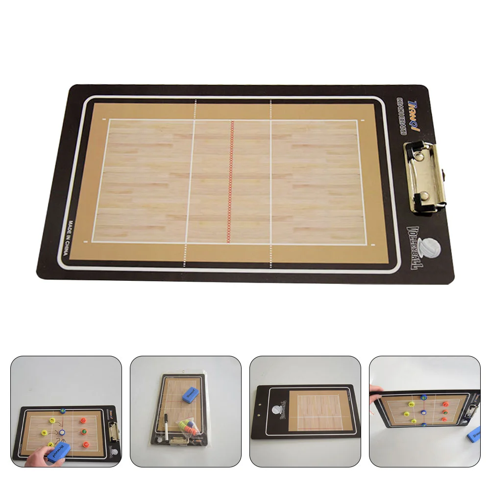 

Volleyball Board Gear and Equipment Match PVC Coaching Coaches Clipboard Tactics Professional for Demo