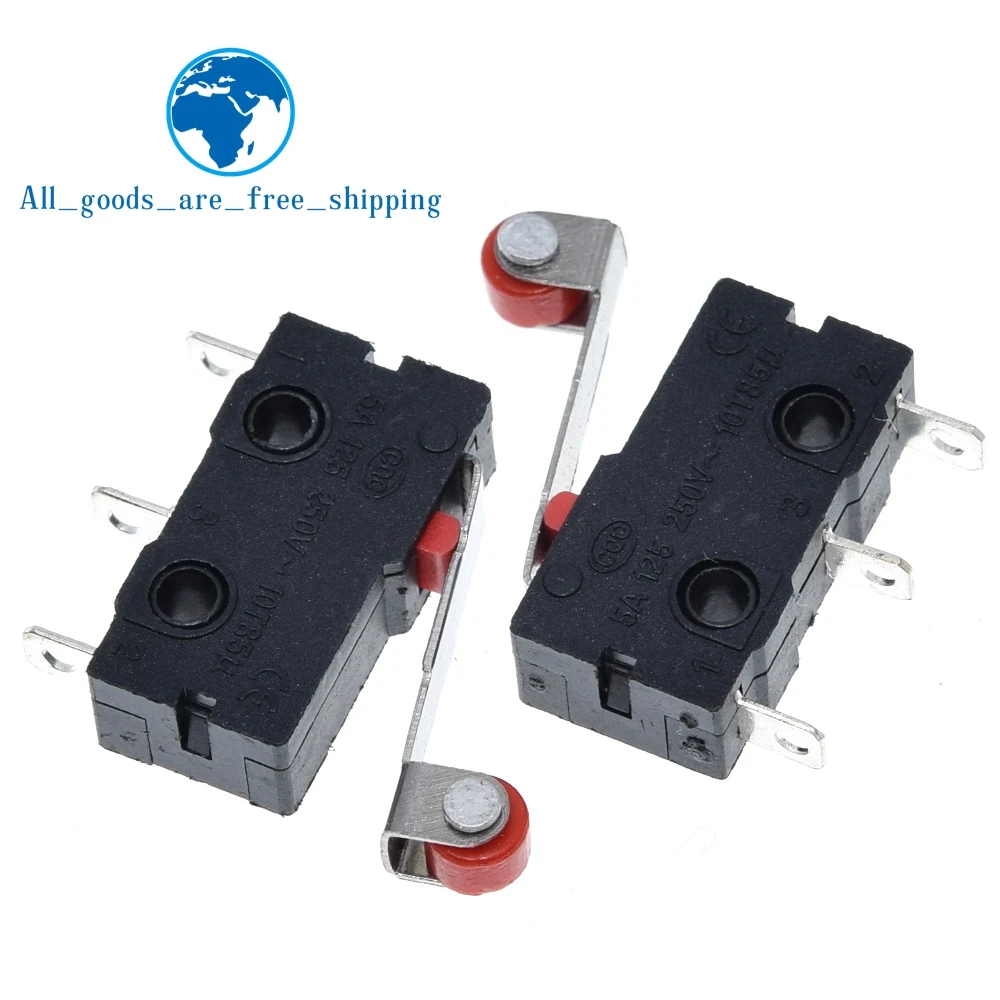 10/30 Stück KW12-3 KW11-N Mikroschalter 5A 250V 3PIN Maus-Reset-Taste für Arduino