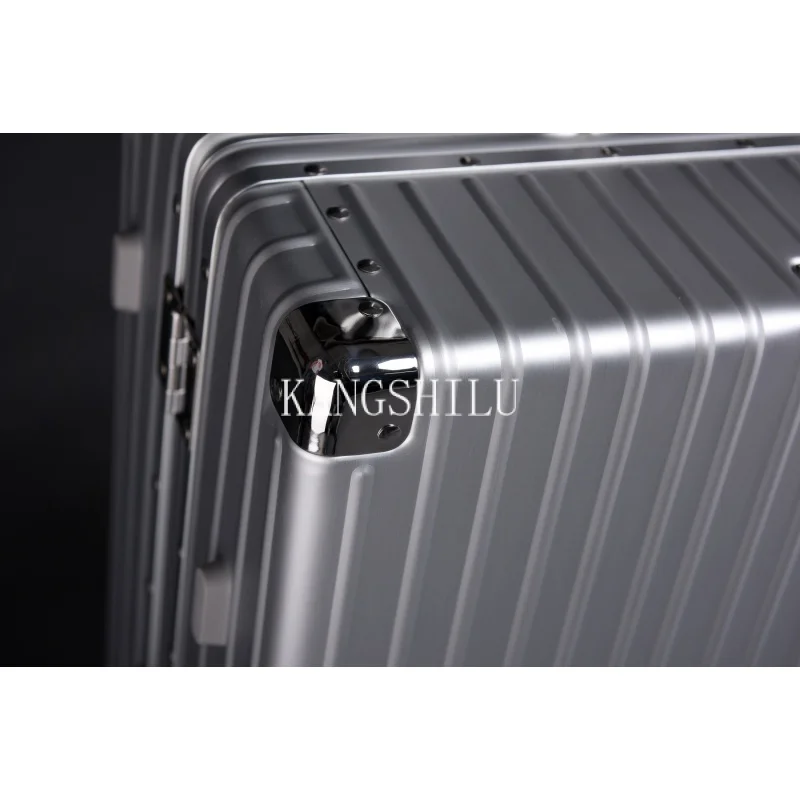 Preference Aluminum Magnesium Carry-on luggage 20-inch Boarding Trolley Case Password  Aluminum Frame Travel suitcase