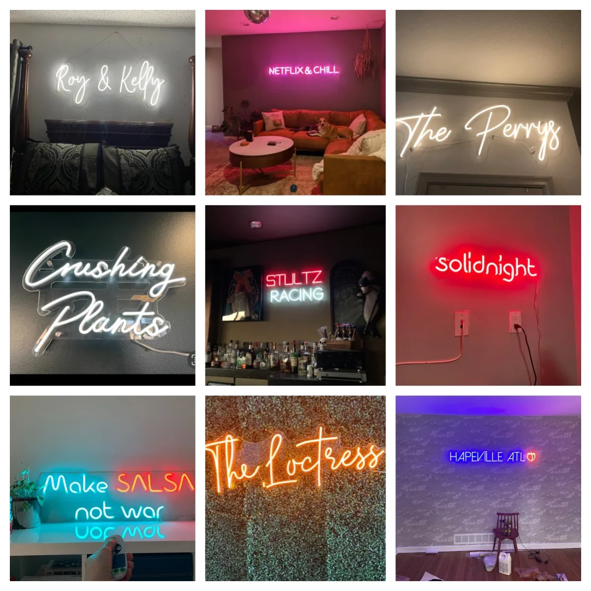 Custom Neon Sign Customize Wedding Bar Home Salon Led Neon Light Sign (Pls Don't Pay Order Before Contact Seller To Get Price)