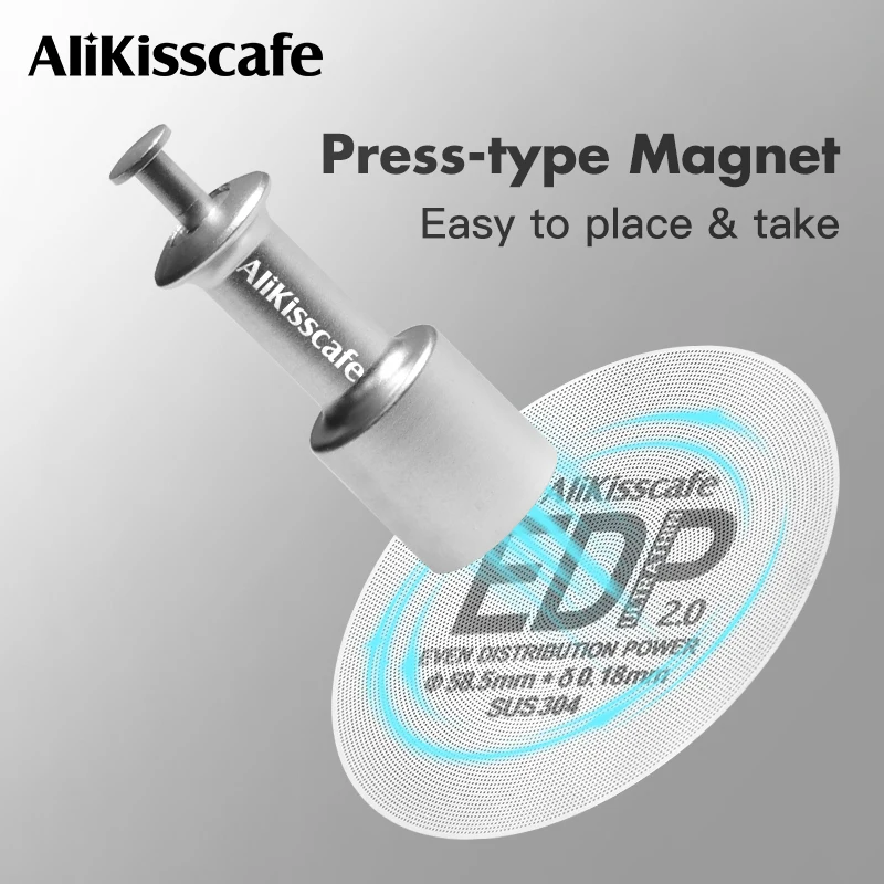 Ali Kiss Cafe - Magnetic Fork Remover for Coffee Filter (Espresso) 51mm, 54mm and 58mm, compatible with De'Longhi and Breville, Ba...
