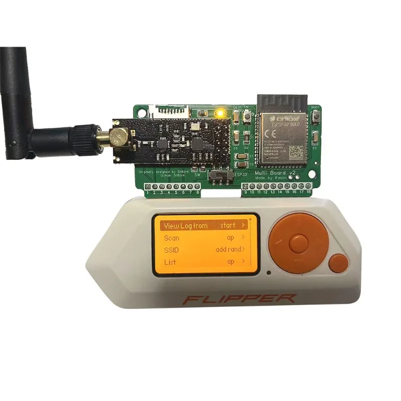 Scheda Di Sviluppo Flipper Zero Wifi Multiboard Nrf24 + Esp32