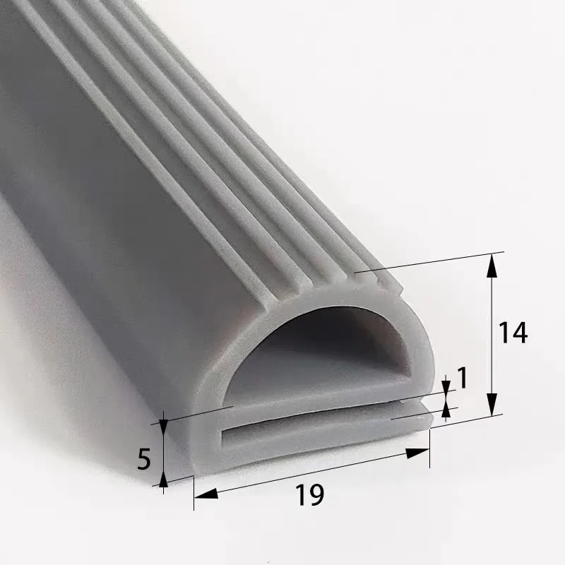

Grey e-shaped sealing strip