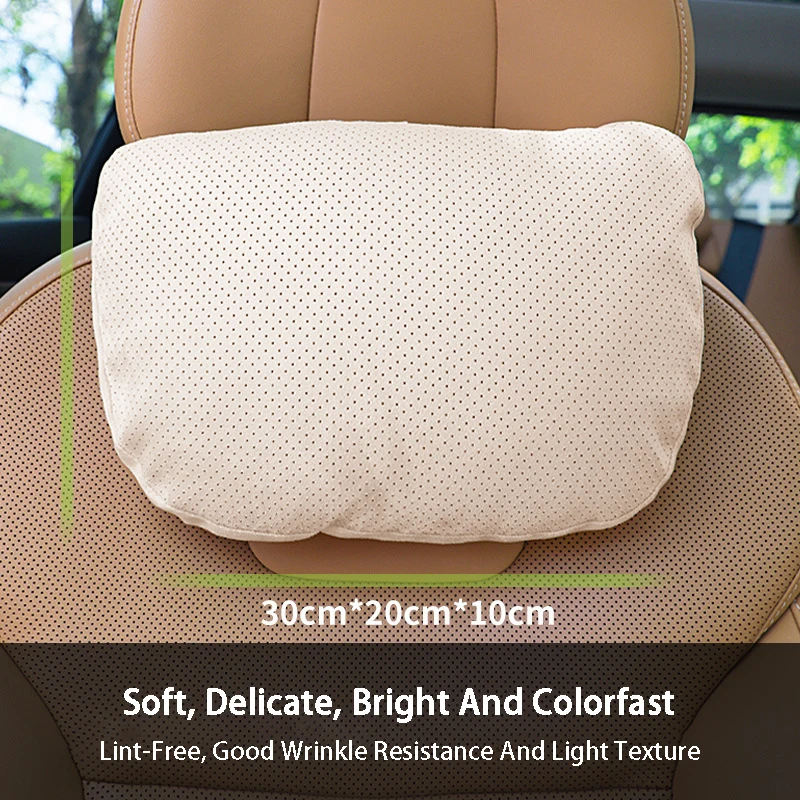 Car Pillow Headrest Neck Rest Cushion Auto Seat Safety Pillow Universal  Decor x2