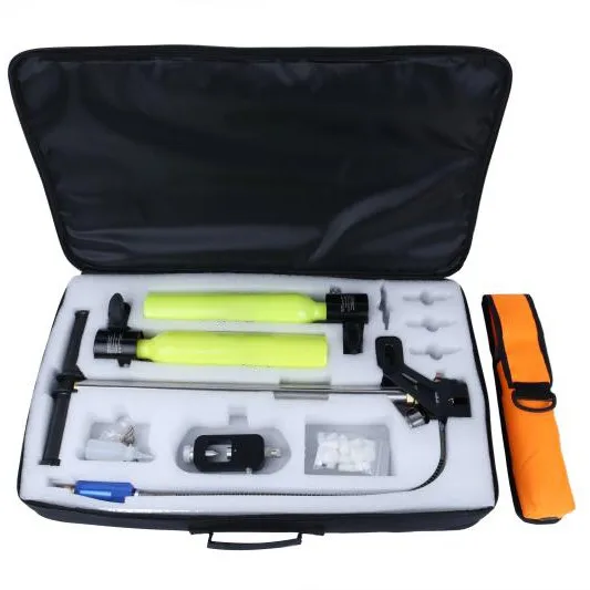 

Whole Set Scuba Diving 0.5L Oxygen Tank with High-Pressure Air Pump Respirator Dive Kit