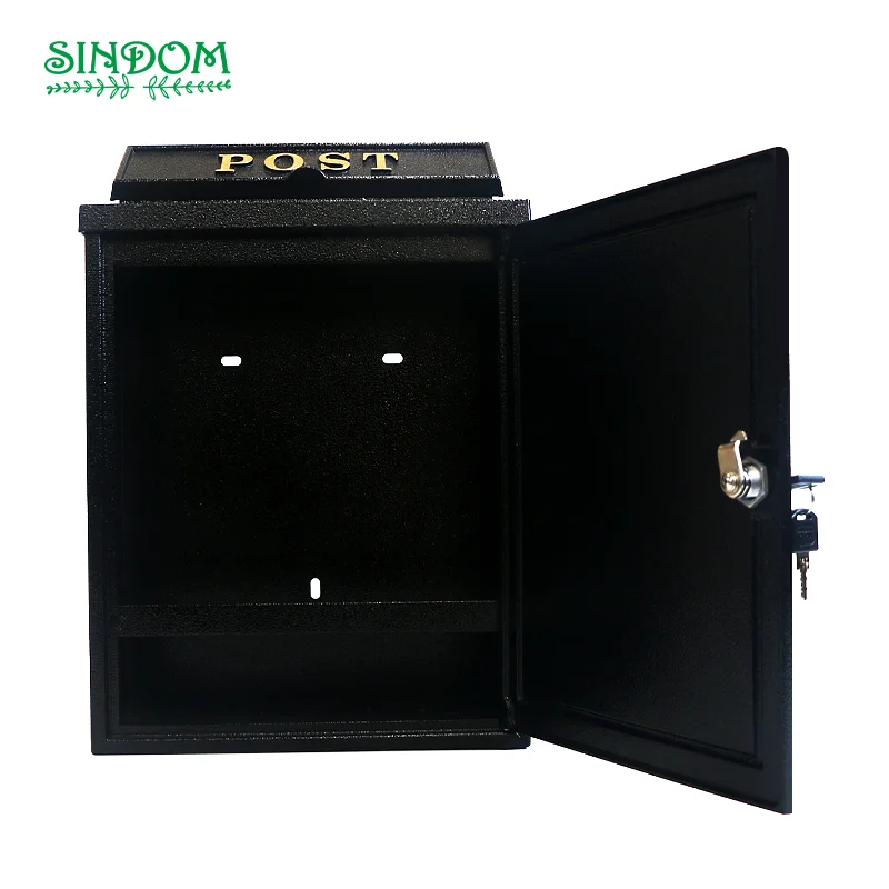 Residential Letter Cat Post Box Lockable Modern Mailbox for Wall wall mounted mailbox
