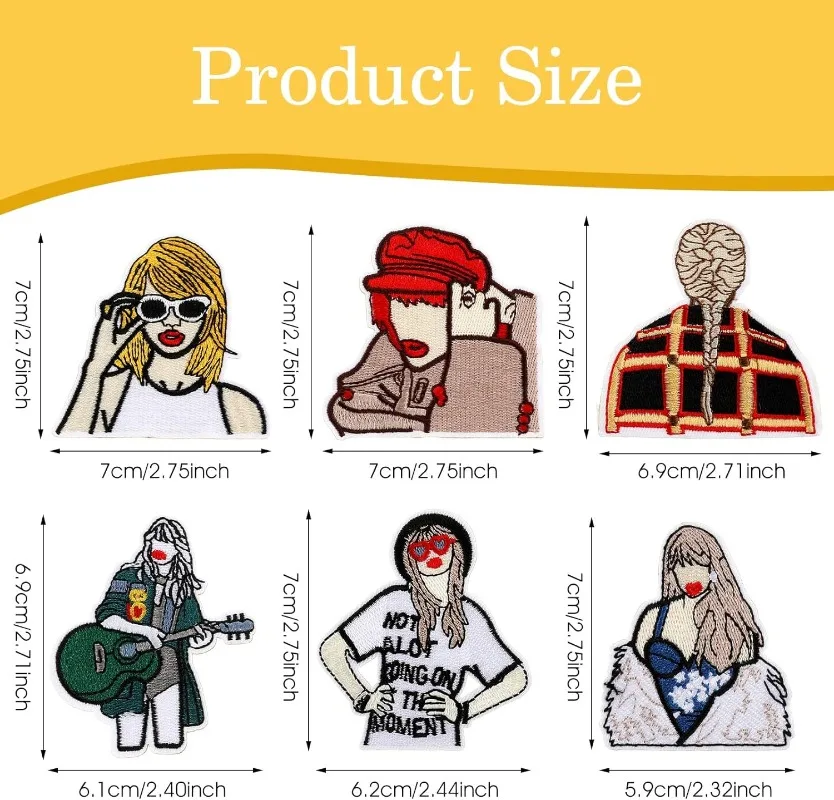 24 Stuks Grappige Meme Opstrijkbare Patches - Geborduurde Patches Voor Kleding, Jeans En Rugzakken