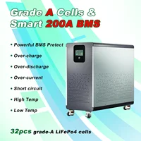 Batterie au Lithium LiFePO4 48V, 600ah, 30kwh, 100ah, 120ah, 200ah, 300ah, BMS 200a intégré, 6000 + Cycle pour système solaire, Stock EU PL 4