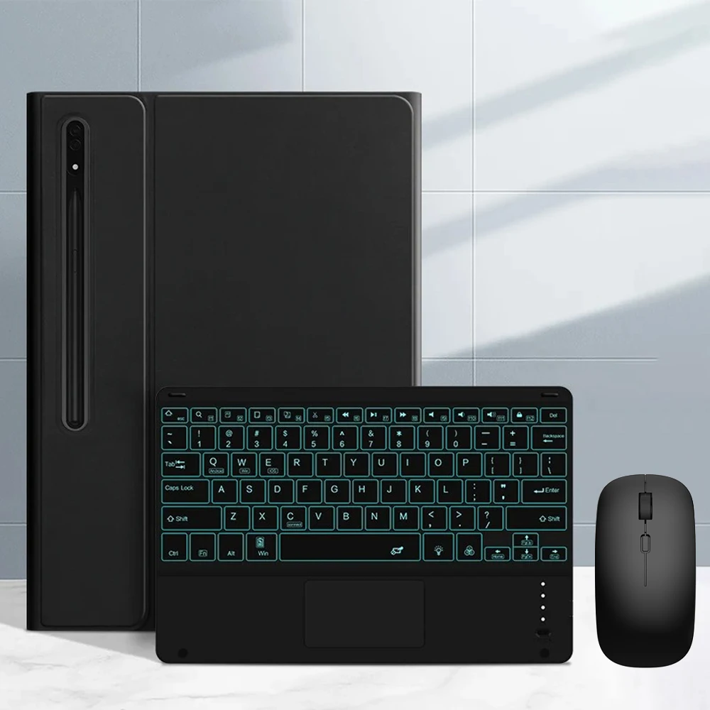 Premium Bluetooth Keyboard Cover for 11-Inch Tablet with Magic Keyboard Functionality