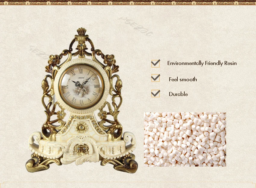 Horloge De Bureau En Solde Horloge De Bureau Vintage Rétro - Style Européen Avec 12 Chants D'Oiseaux Réveil Mélodies Rétro