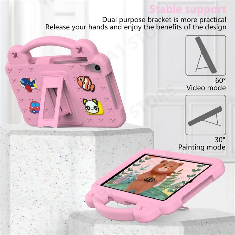 Adorable Portable EVA Foam Shockproof Kids Tablet Case - 8.4