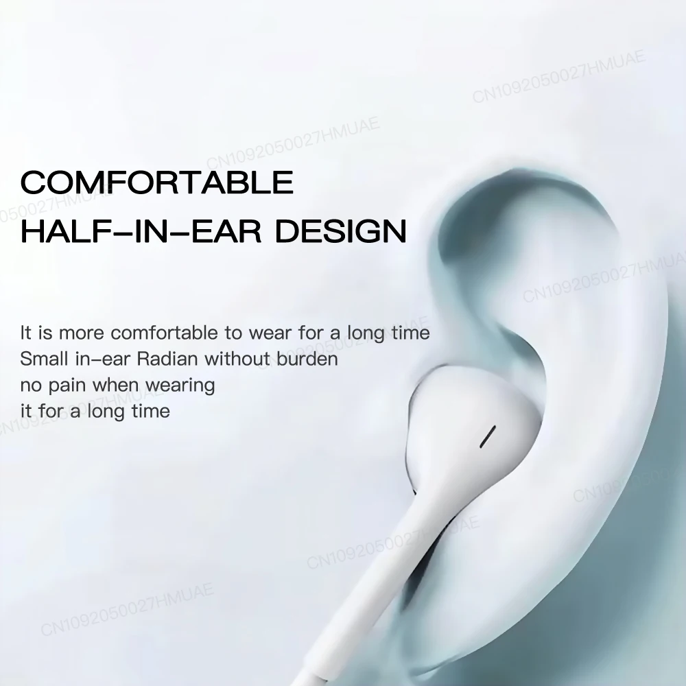 Original Type C Wired Earphones for Apple iphone 16 15 Samsung Galaxy S23 S21 S22 Ultra Plus