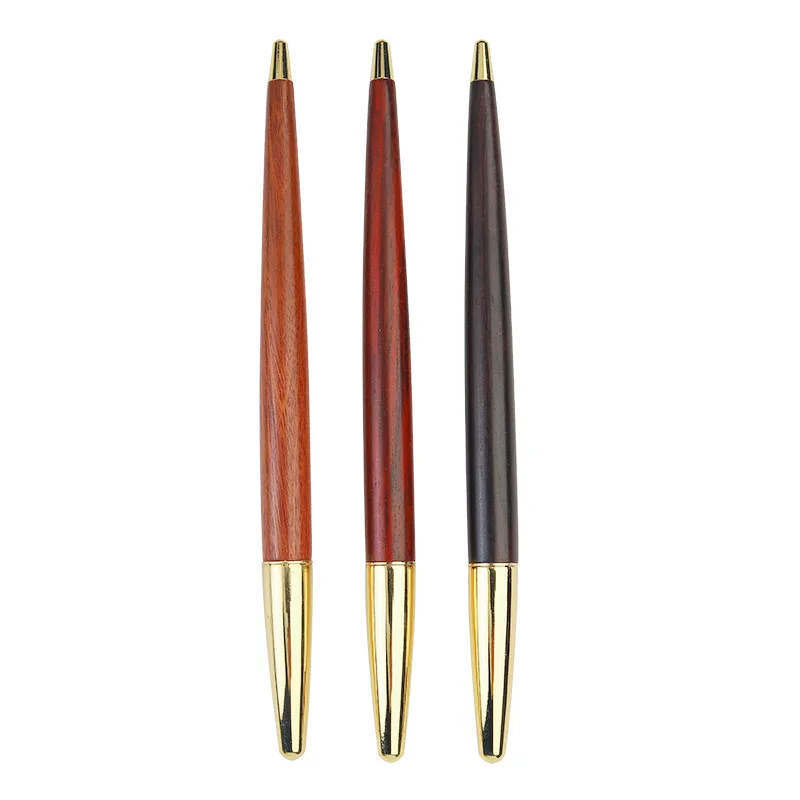 Elegant Sandalwood Vintage Writing Pen - 0.5mm Office & School Stationery