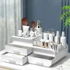Desktop Makeup Organizer Cosmetic Storage Box Jewelry Nail Polish Drawer Organizer Container Lipstick Sorting Sundries Cases 1