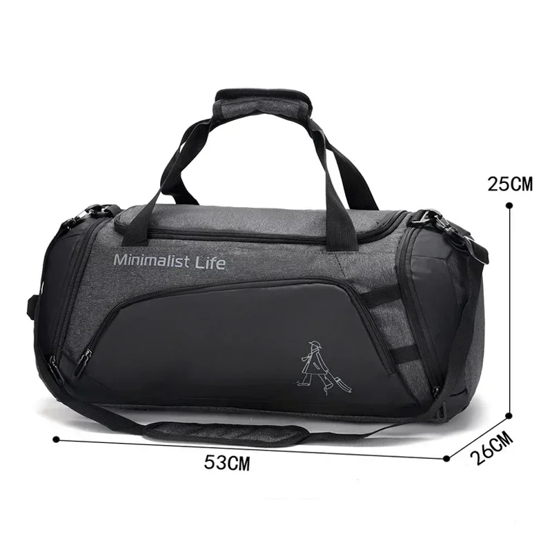 Sports Bag Gym Bag Waterproof  Training  Fitness Bags Durable Multifunctional Handbag Outdoor Sporting Swimming Tote 2