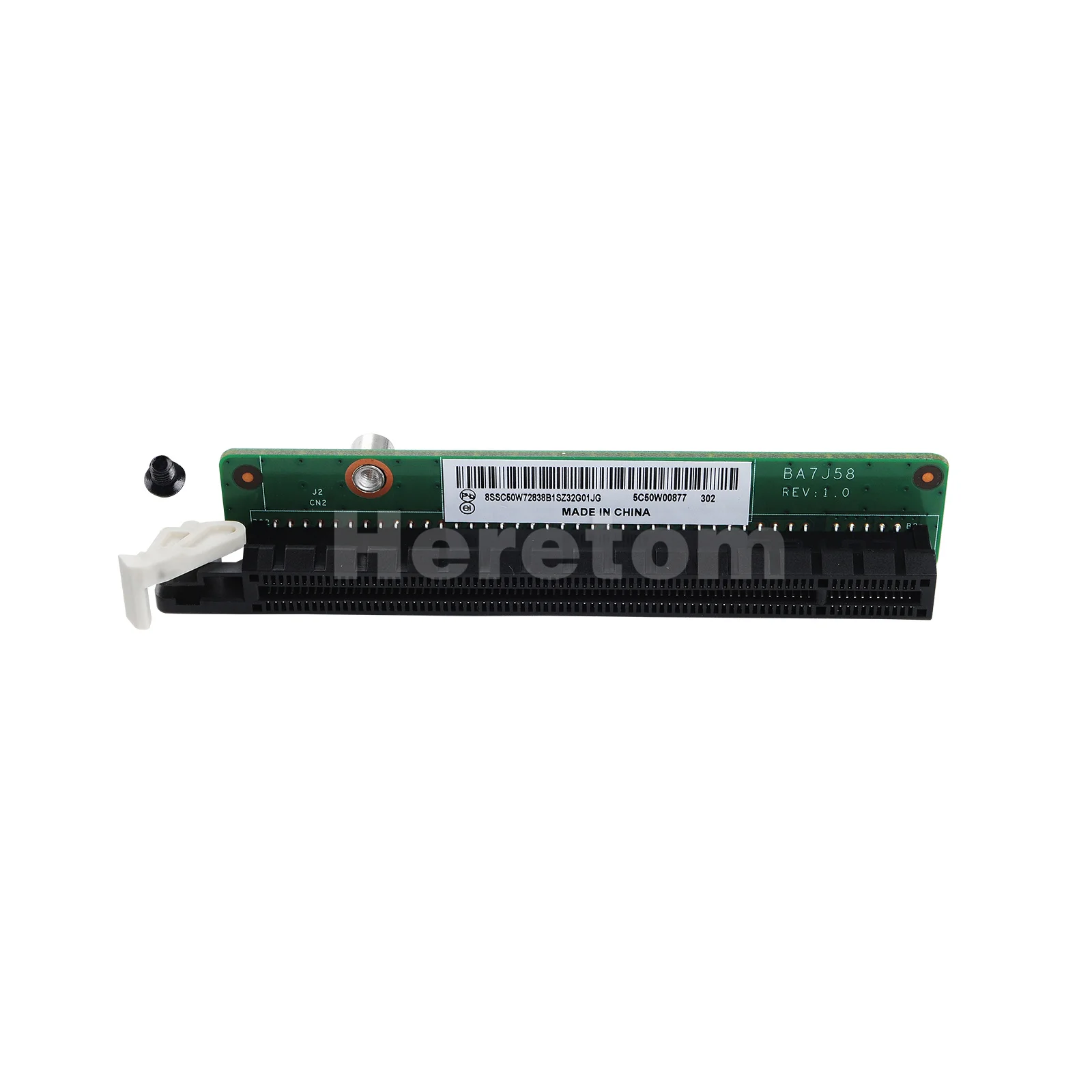 Nova Placa Gráfica Network Card Bracket 5c50w00877 para Lenovo Tiny6 M90q P340 P350pequeno Pciex16 Riser Card