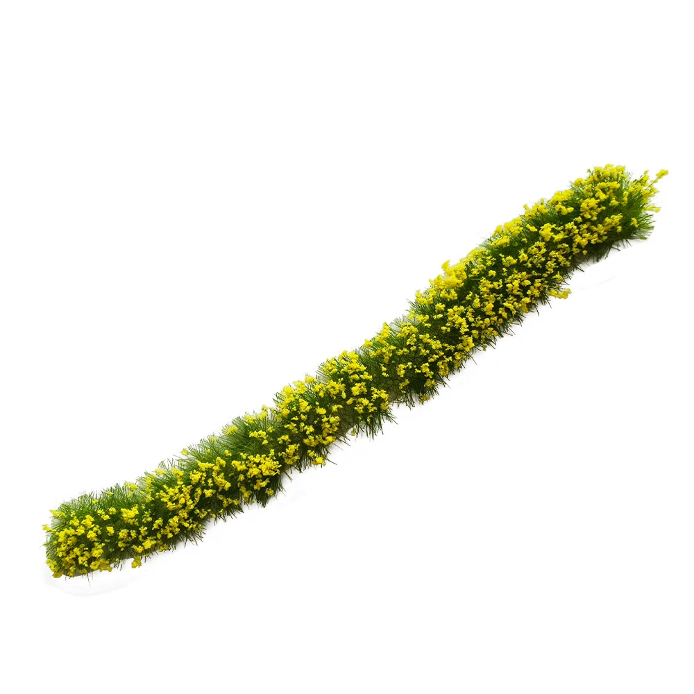 Diorama Grass Simulation Flower Cluster For HO N Scale Military Scene Garden Decoration Architecture - Image 5