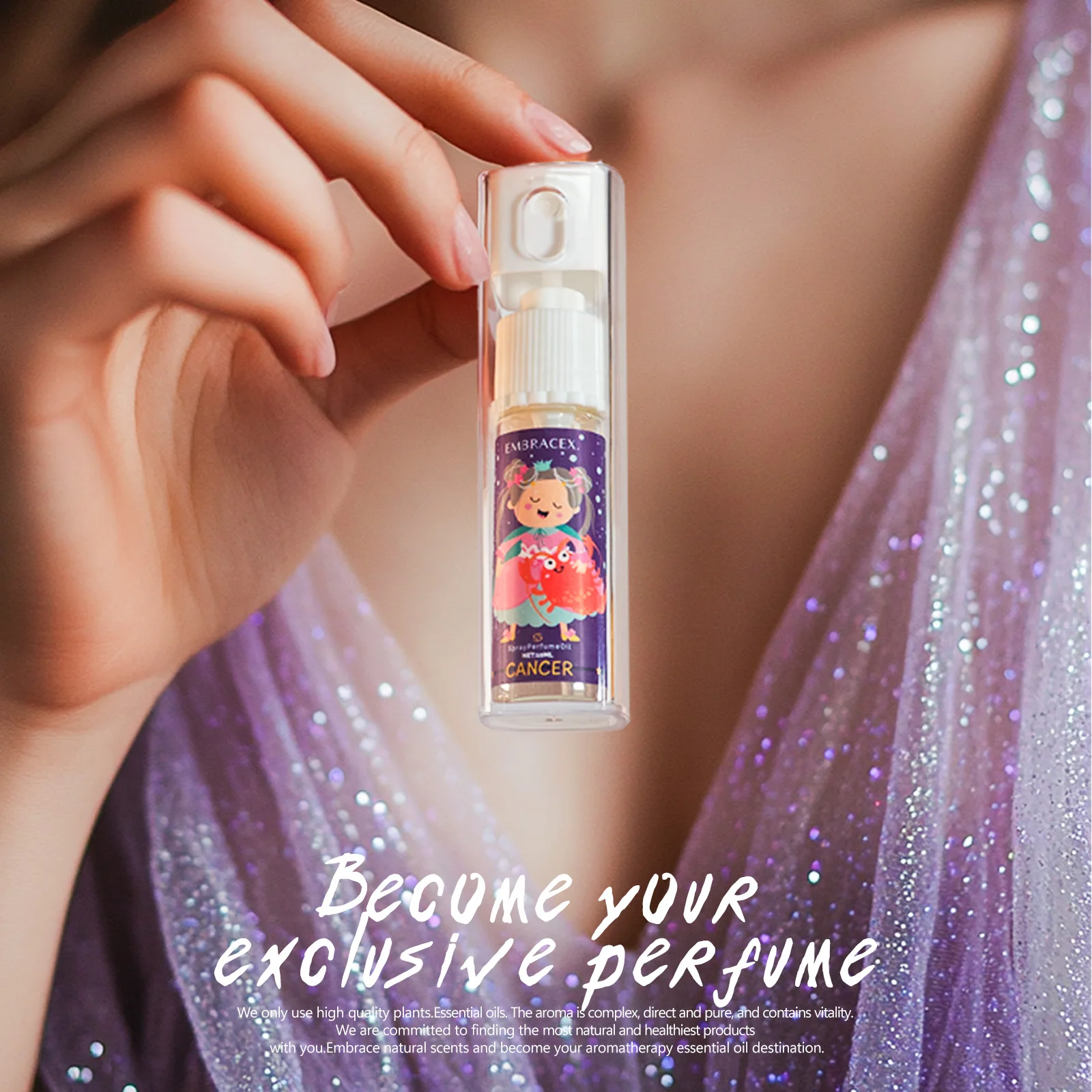 10 ml Zodiac 12 Sterrenbeeld Parfumspray met Essentiële Oliën, Bodyspray, Geurparfum voor Dames, Parfumcadeaus_voghion.com
