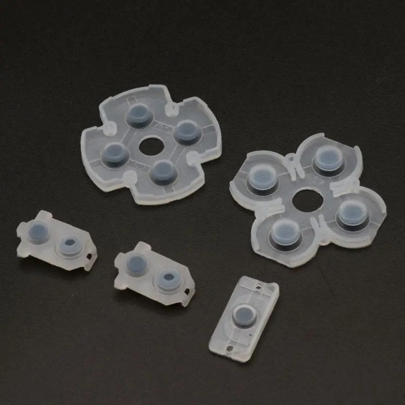 Replacement Ps4 Controller Parts Soft Rubber Button Pad Set Replacement - PS4 Controller Ps4 Controller Parts Replacement