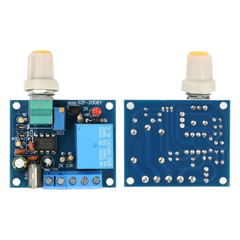Relè interruttore di frequenza regolabile 1-8HZ 9-15V 10A Motore flash di miscelazione frequenza Controllo ciclo di lavoro di rotazione avanti e indietro