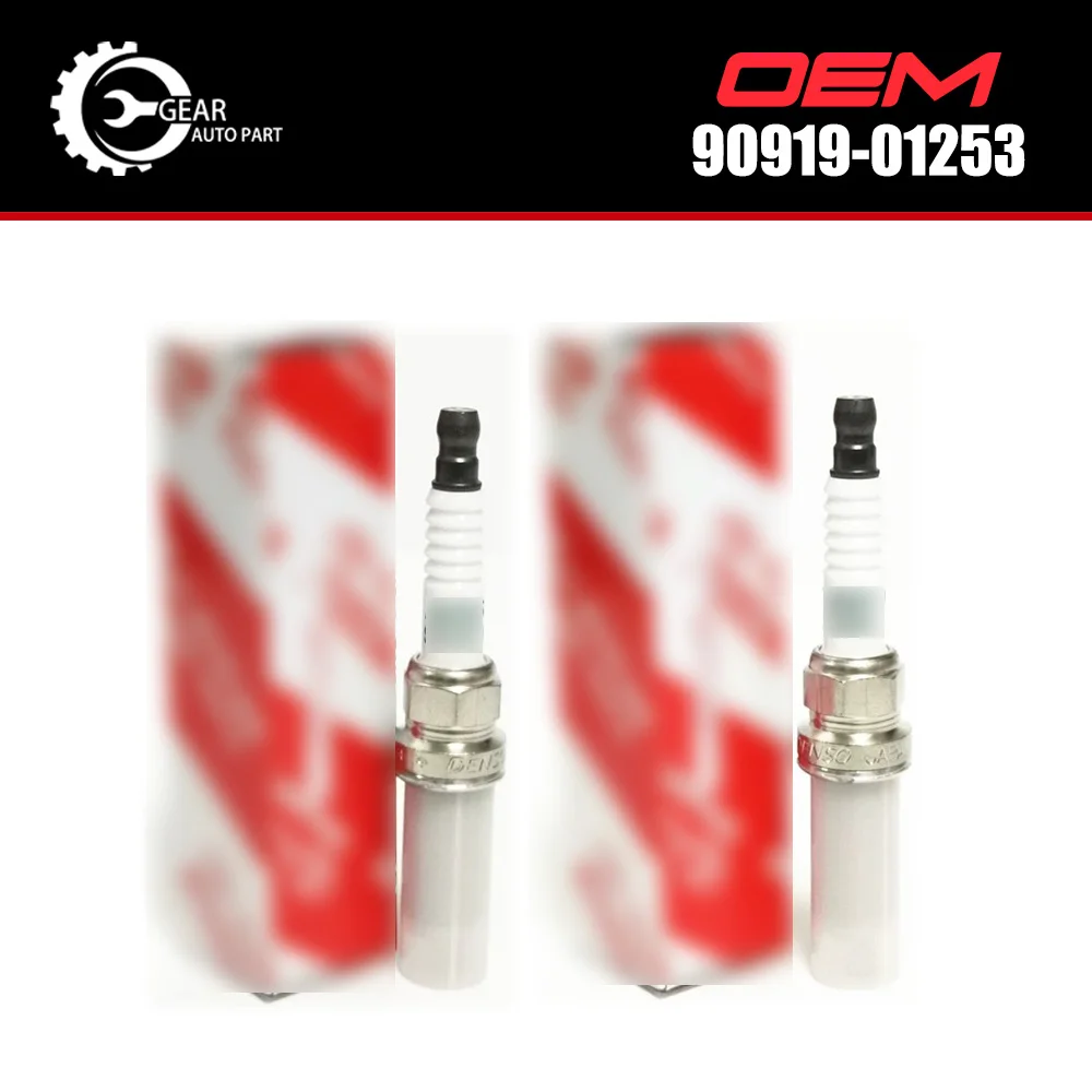 4/10pcs 90919-01253 SC20HR-11 Spark Plug For Toyota Prius Scion Lexus 9091901253 SC20HR 11 90919 01253 SC20HR11 spark plug spark candles torch