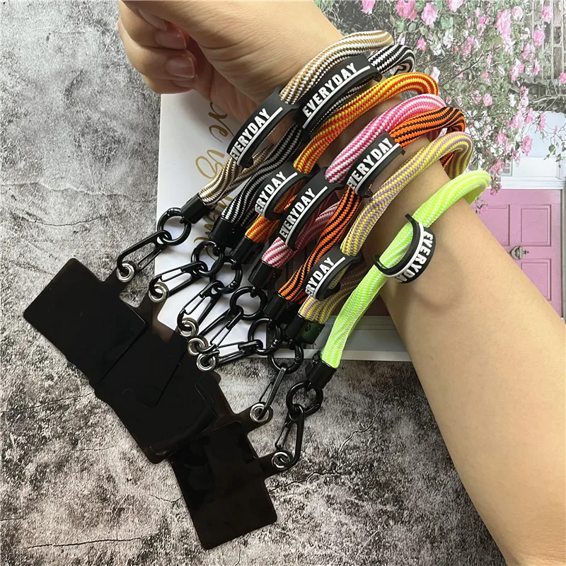 Hsxnam Wrist Lanyard Key Chain, Cute Wristlet Strap Keychain Holder For Women Car Keys Airpods ID Badges Phone, Abstract Marble
