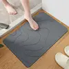 Indoor Diatomite Stone Bath Mat Diatom Mud Soft Mat Water Absorption Quick Drying Diatomite Stone Shower Mat Entryway Rugs 1
