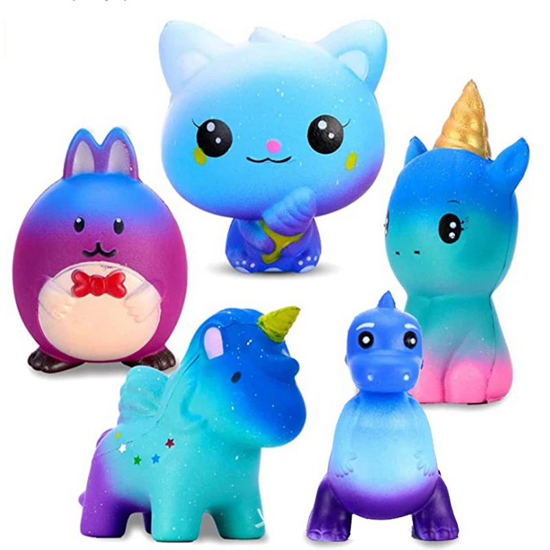 

Squishy Giant Kawai Unicorn Cake, Animal Panda Slowly Rises To Relieve The Pressure of Squeezing Children's Toys