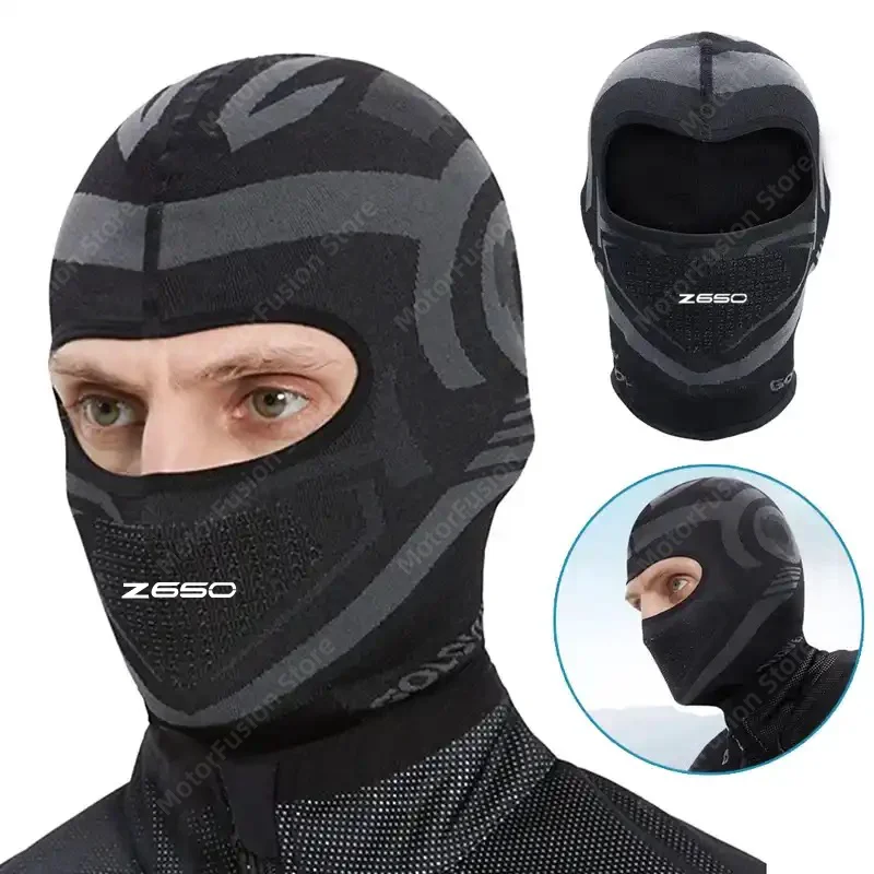 Balaclava Warm Mask Full Face For KAWASAKI Z650 Z 650 2020 2019