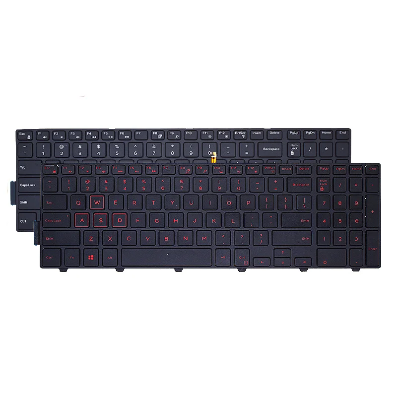 

Новая Оригинальная запасная Клавиатура для ноутбука, совместимая с Dell 17-5000 5748 5758 5759 5749 5755 7528 3878 3578 3565 5558 5545 5551