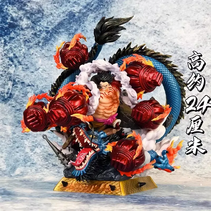 

One Piece Figures Monkey D Luffy VS Kaiduo Gear 4 Manga Anime Action Figure Toy Collection Doll Birthday Gift Children Toys